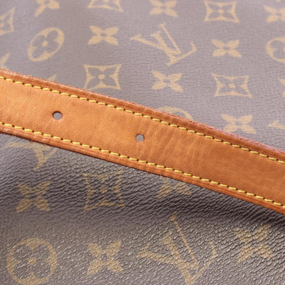 LOUIS VUITTON Authentic Brown Monogram Leather Shoulder Bag - Picture 9 of 9